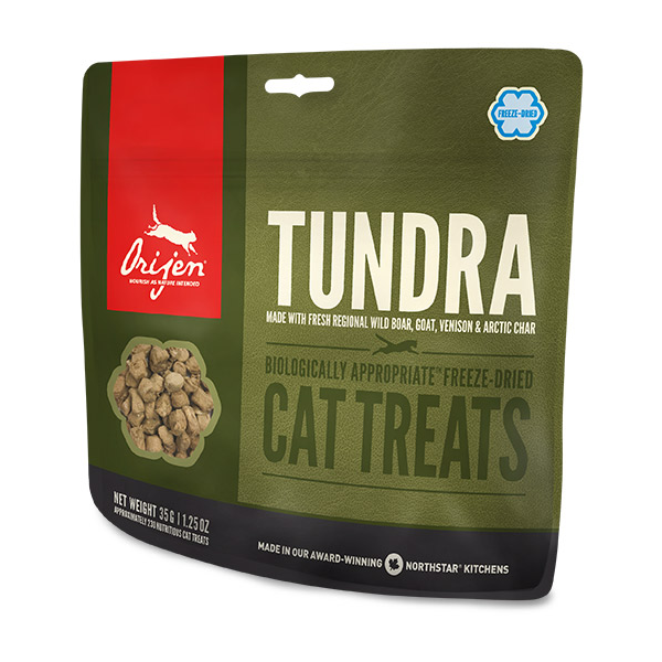 Orijen Tundra Freeze-Dried Cat Treats 1.25oz - Mutts & Co.