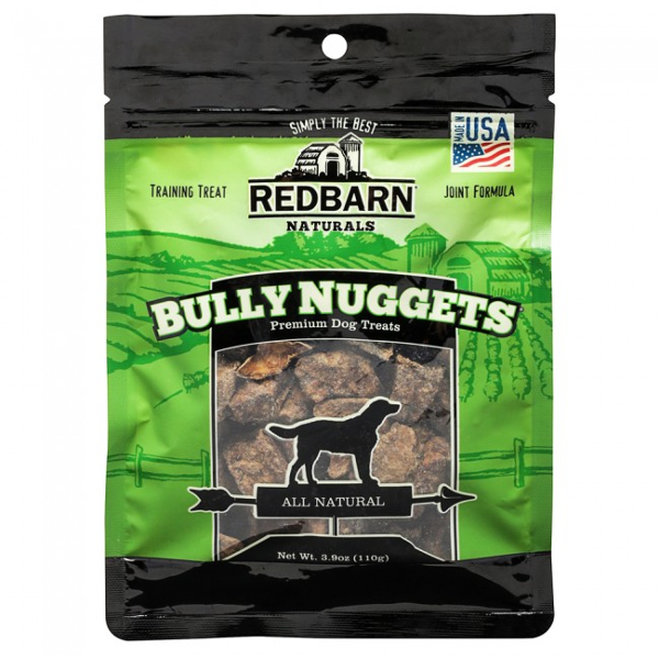 Redbarn Naturals Bully Nuggets Dog Treats, 3.9-oz bag - Mutts & Co.