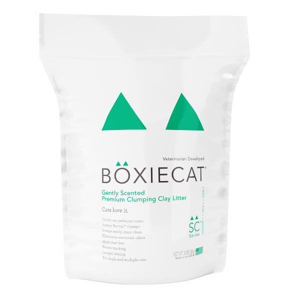 Boxiecat Gently Scented Premium Clumping Clay Cat Litter - Mutts & Co.