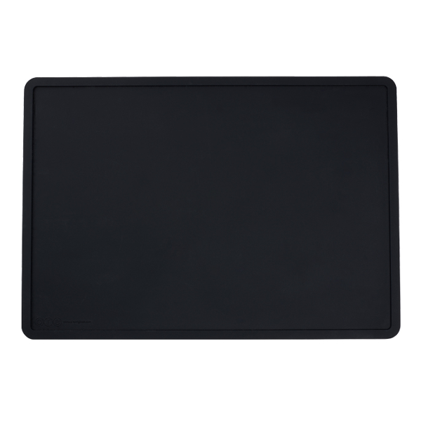 ORE Pet Silicone Placemat in Black - Mutts & Co.