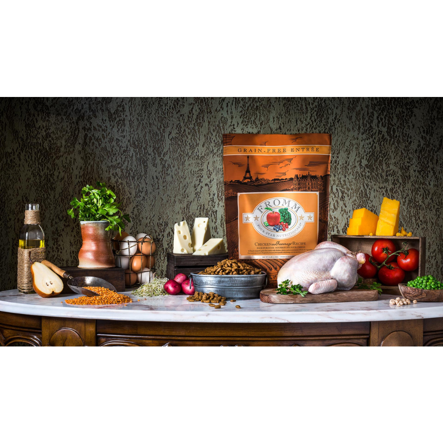 Fromm chicken au sales frommage dog food