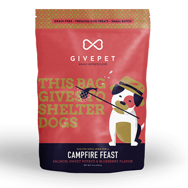 Give Pet Campfire Feast Grain-Free Dog Treats 12 oz - Mutts & Co.