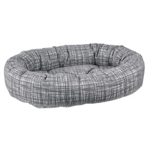 Bowsers Donut Dog Bed Micro Jacuard Tribeca - Mutts & Co.