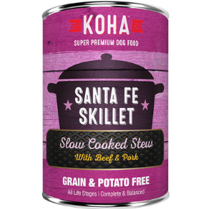 Koha Santa Fe Skillet Slow Cooked Stew Grain-Free Canned Dog Food 12.7 oz - Mutts & Co.