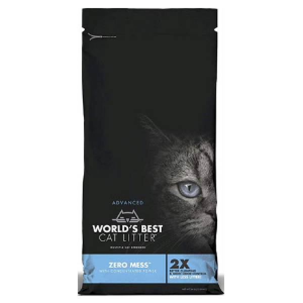 World's Best Cat Litter Zero Mess Clumping Formula - Mutts & Co.