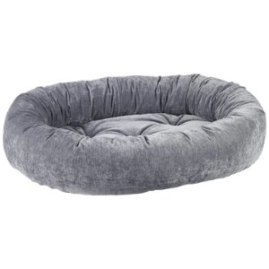 Bowsers Donut Dog Bed Microvelvet Pumice - Mutts & Co.