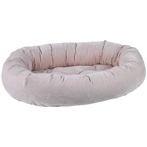 Bowsers Donut Dog Bed Microvelvet Blush - Mutts & Co.
