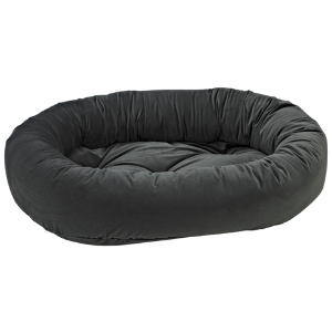 Bowsers Donut Dog Bed Microvelvet Ash - Mutts & Co.