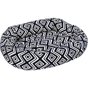 Bowsers Donut Dog Bed Microvelvet Azure - Mutts & Co.