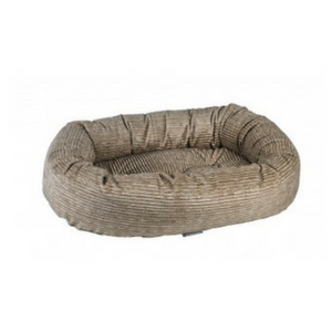 Bowsers Donut Dog Bed Microcord Wheat - Mutts & Co.
