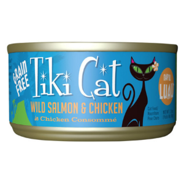 Tiki Cat Napili Luau Wild Salmon & Chicken Canned Cat Food - Mutts & Co.