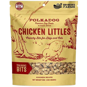 Polka Dog Chicken Littles Training Dog Treats 8oz - Mutts & Co.