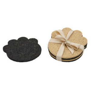 ORE Paw Recycle Rubber Coasters Set-of-Four - Mutts & Co.