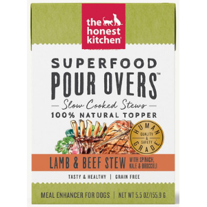 The Honest Kitchen Superfood Pour Overs Lamb & Beef Stew 5.5 oz - Mutts & Co.