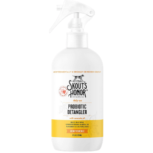 Skout's Honor Probiotic Daily Use Detangler Honeysuckle 8-oz - Mutts & Co.