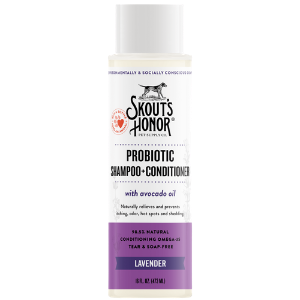 Skout's Honor Probiotic Pet Shampoo Plus Conditioner Lavender 16-oz - Mutts & Co.