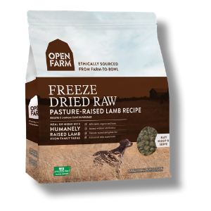 Open Farm Freeze Dried Raw Pasture-Raised Lamb Dog Food, 13.5 oz - Mutts & Co.