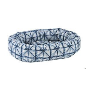 Bowsers Donut Dog Bed Microvelvet  Shibori - Mutts & Co.