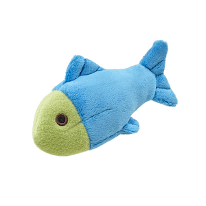 Fluff & Tuff Molly the Fish  4.5" Plush Dog Toy - Mutts & Co.