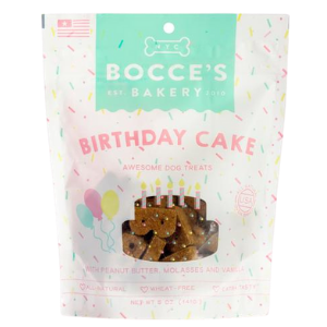 Bocce's Bakery Birthday Cake Dog Treats 5 oz - Mutts & Co.
