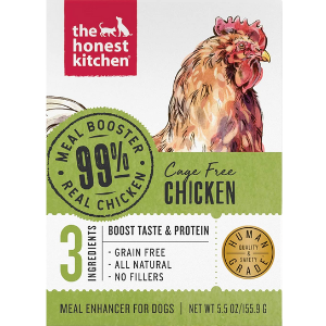 The Honest Kitchen Meal Boosters 99% Chicken For Dogs, 5-oz box - Mutts & Co.