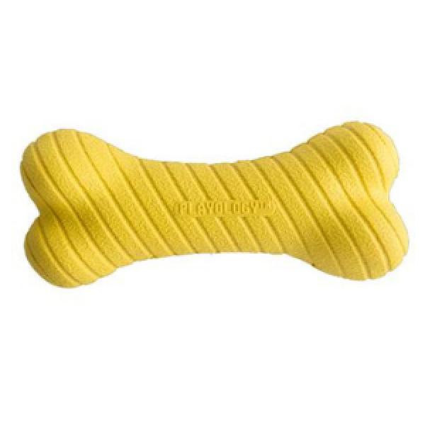 Playology Dual Layer Bone Dog Toy Chicken - Mutts & Co.