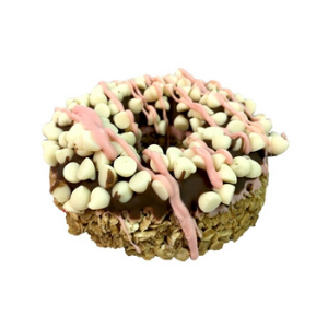 K9 Granola Factory Carob Covered Strawberry Gourmet Donut Dog Treat - Mutts & Co.
