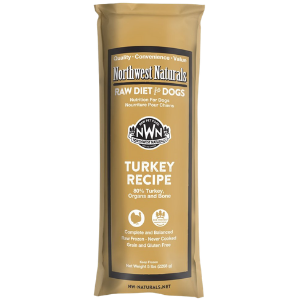 Northwest Naturals Raw Frozen Turkey Chub Dog Food 5 lb