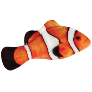 Kittybelles Clownfish Plush Cat Toy - Mutts & Co.