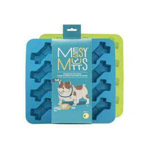 Messy Mutts Silicone Bake & Freeze Treat Makers - 2 Pack - Mutts & Co.