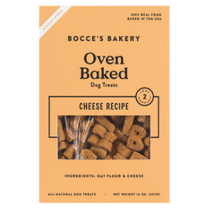 Bocce's Bakery Basic Cheese Biscuits Wheat Free Dog Treats 14 oz - Mutts & Co.