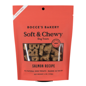 Bocce's Bakery Basic Salmon Soft & Chewy Wheat Free Dog Treats 6 oz - Mutts & Co.