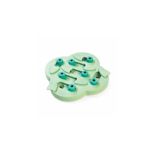 Outward Hound Puppy Hide N' Slide Interactive Treat Puzzle Green Dog Toy - Mutts & Co.