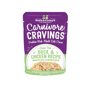 Stella & Chewy's Carnivore Cravings Chicken & Duck Recipe Cat Food, 2.8 oz - Mutts & Co.