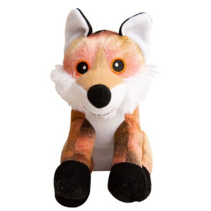 SnugArooz Fitz the Fox 8" Plush Dog Toy - Mutts & Co.