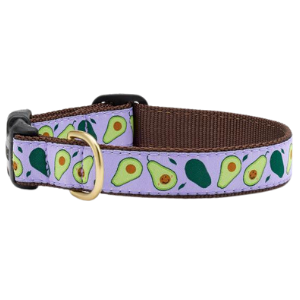 Up Country Avocado Dog Collar - Mutts & Co.