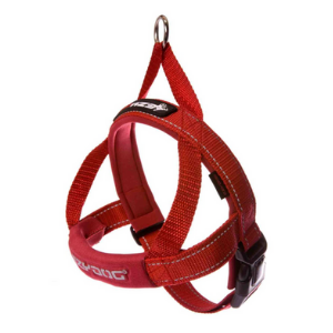EzyDog Quick Fit Dog Harness Red - Mutts & Co.