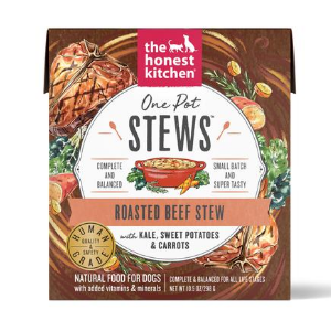 The Honest Kitchen One Pot Stews Roasted Beef Stew Wet Dog Food, 10.5-oz - Mutts & Co.