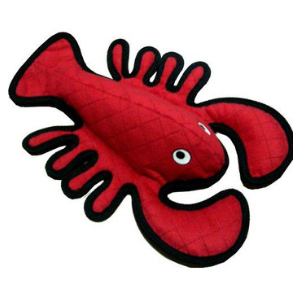VIP Tuffy's Ocean Creatures Larry Lobster Dog Toy - Mutts & Co.