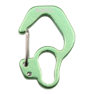 Rubit Curve Dog Tag Clip Green - Mutts & Co.