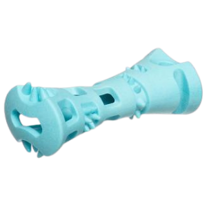 Totally Pooched Chew n' Stuff Foam Rubber Dog Toy Teal - Mutts & Co.