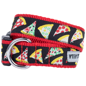 The Worthy Dog Pizza Dog Collar - Mutts & Co.