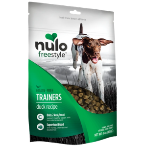 Nulo Freestyle Grain-Free Duck Recipe Dog Training Treats, 4 oz - Mutts & Co.