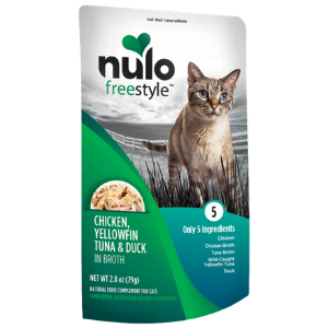 Nulo Grain-Free Chicken & Yellowfin Tuna in Broth Cat Food Topper, 2.8oz - Mutts & Co.