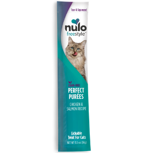 Nulo Freestyle Grain-Free Perfect Puree Chicken & Salmon Recipe Cat Food Topper, 0.5 oz - Mutts & Co.