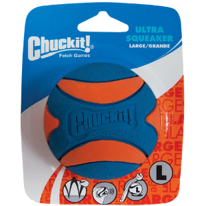 Chuckit! Ultra Squeaker Ball Large - Mutts & Co.