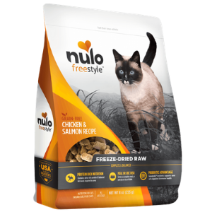 Nulo Freestyle Grain-Free Chicken & Salmon Freeze-dried Cat Food - Mutts & Co.