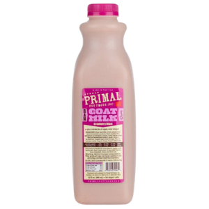 Primal Frozen Raw Goat's Milk Cranberry Blast 32 oz - Mutts & Co.
