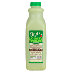 Primal Frozen Raw Goat's Milk Green Goodness 32 oz - Mutts & Co.