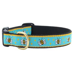 Up Country Bee Dog Collar - Mutts & Co.